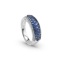 Anello Salvini Donna CLASSICO SALVINI in Oro bianco Zaffiro 1.15 Ct 20106369 - 20106369